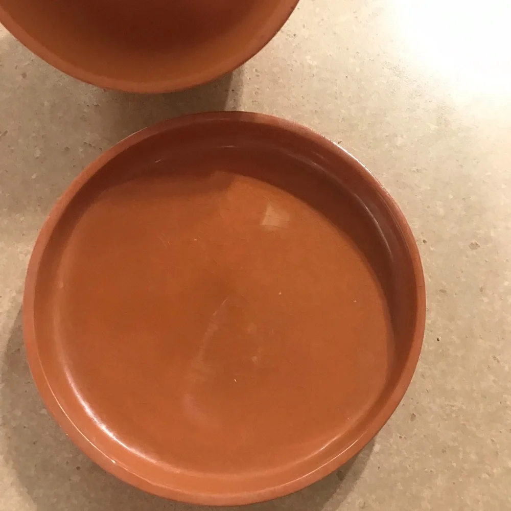Vintage terra cotta Garlic keeper